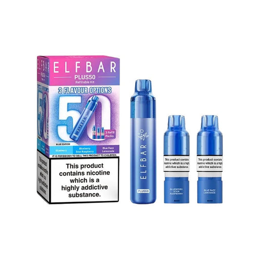 Elf Bar Plus50 Prefilled 50K Pod Vape Kit - Flavour: Yellow Edition
