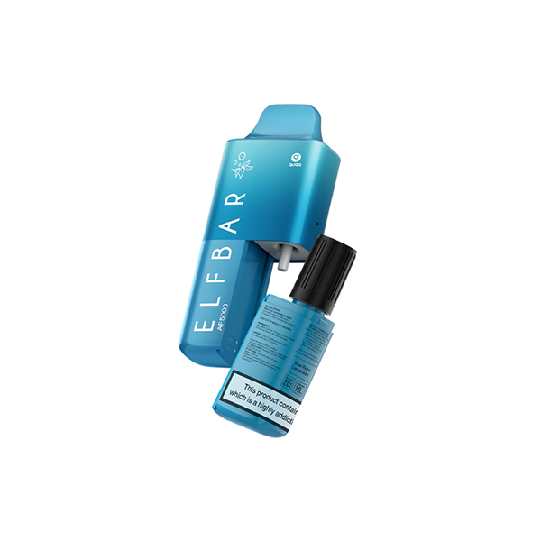 20mg Elf Bar AF5000 Disposable Rechargeable Vape Kit 5000 Puffs - Flavour: Blueberry Sour Raspberry