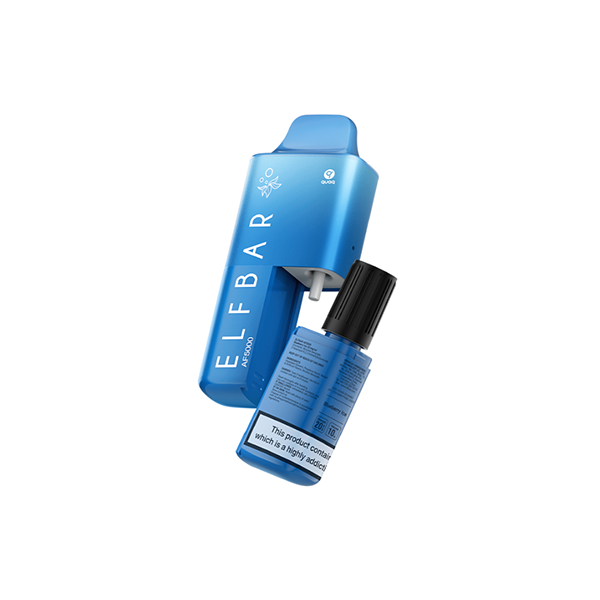 20mg Elf Bar AF5000 Disposable Rechargeable Vape Kit 5000 Puffs - Flavour: Sour Pineapple Ice