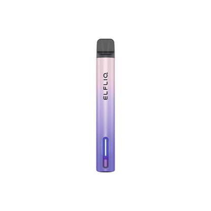 Elfliq Elfa Turbo Refillable Pod Vape Kit 600 Puffs - Flavour: Aurora Purple