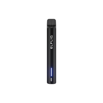 Elfliq Elfa Turbo Refillable Pod Vape Kit 600 Puffs - Flavour: Aurora Black