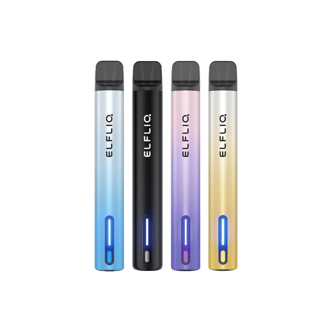 Elfliq Elfa Turbo Refillable Pod Vape Kit 600 Puffs - Flavour: Aurora Purple