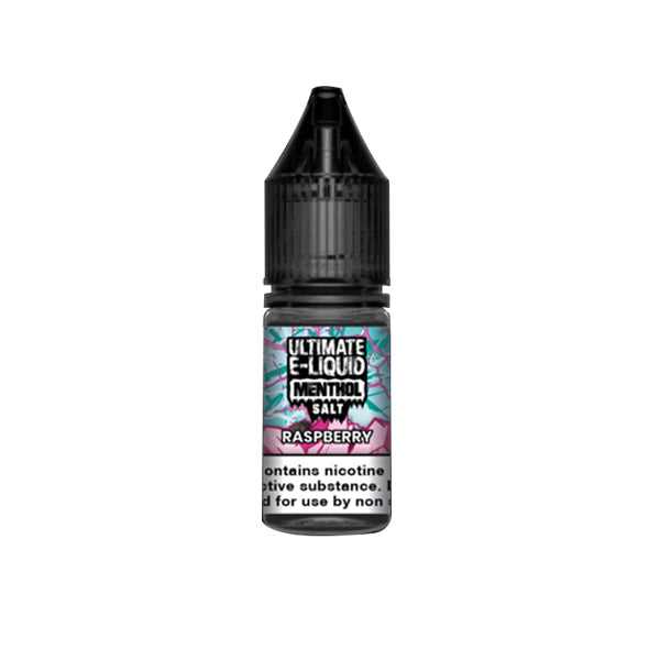 20mg Ultimate E-liquid Menthol Nic Salts 10ml (50VG/50PG) - Flavour: Cherry