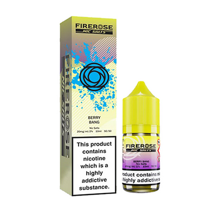 10mg Elux Firerose 5000 Nic salts 10ml (50VG/50PG) - Flavour: Cherry sours