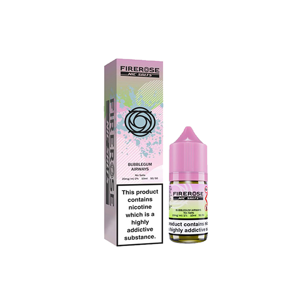 10mg Elux Firerose 5000 Nic salts 10ml (50VG/50PG) - Flavour: Ice Pop