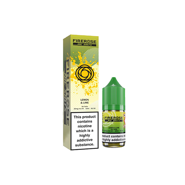 10mg Elux Firerose 5000 Nic salts 10ml (50VG/50PG) - Flavour: Blackcurrant Lemonade