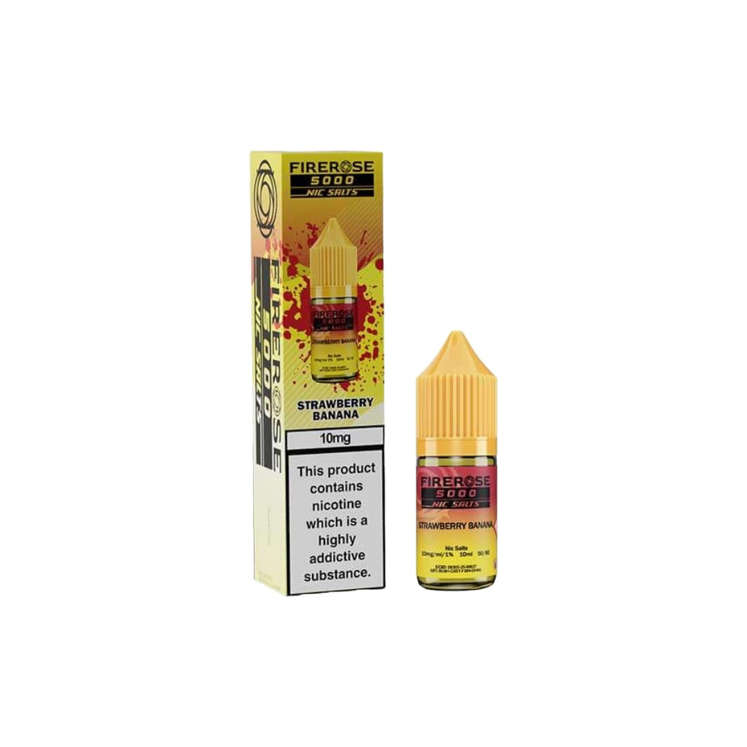 10mg Elux Firerose 5000 Nic salts 10ml (50VG/50PG) - Flavour: Hubbla bubbla
