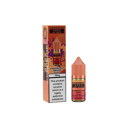 10mg Elux Firerose 5000 Nic salts 10ml (50VG/50PG) - Flavour: Fizzy Gummy