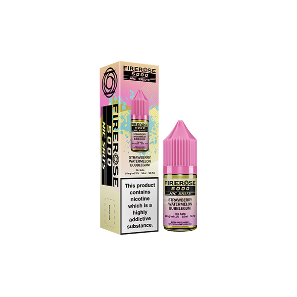 10mg Elux Firerose 5000 Nic salts 10ml (50VG/50PG) - Flavour: Ice Pop