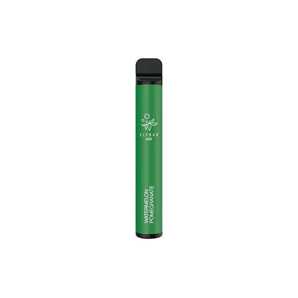 Expired :: 20mg ELF Bar Disposable Vape 600 Puffs - Flavour: Strawberry Kiwi