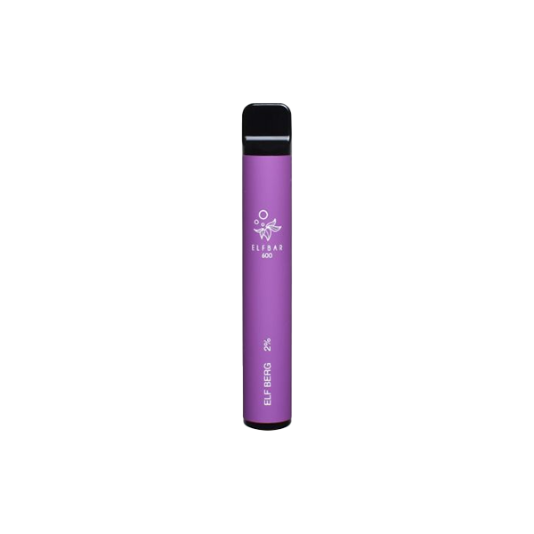 Expired :: 20mg ELF Bar Disposable Vape 600 Puffs - Flavour: Lychee Ice