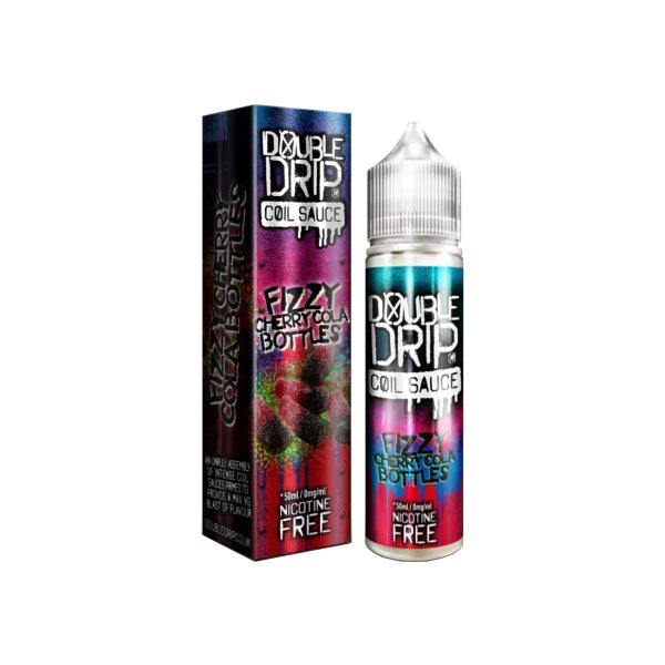 EXPIRED:: Double Drip 0mg 50ml Shortfill (80VG/20PG) - Flavour: Raspberry Sherbet (Short Dated: 04/07/24)