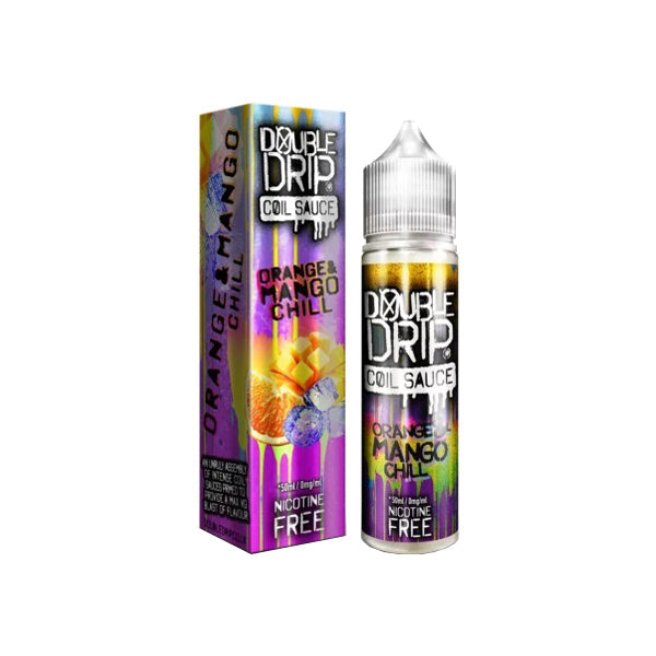 EXPIRED:: Double Drip 0mg 50ml Shortfill (80VG/20PG) - Flavour: Raspberry Sherbet (Short Dated: 04/07/24)