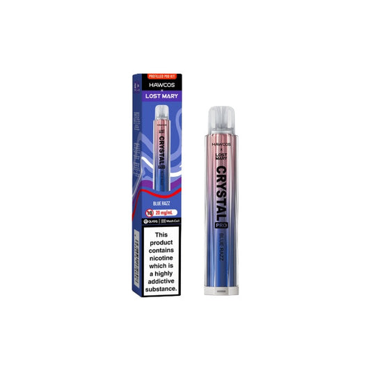 Hawcos x Lost Mary Crystal Pro Prefilled Pod Vape Kit - Flavour: Pineapple Ice