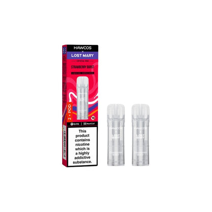 Hawcos x Lost Mary Crystal Pro Prefilled Pod - Flavour: Triple Mango