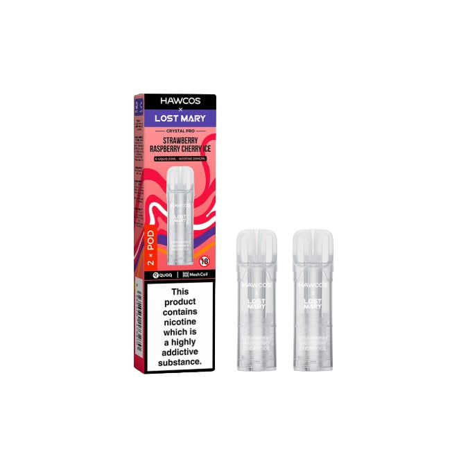 Hawcos x Lost Mary Crystal Pro Prefilled Pod - Flavour: Triple Mango