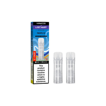Hawcos x Lost Mary Crystal Pro Prefilled Pod - Flavour: Triple Mango