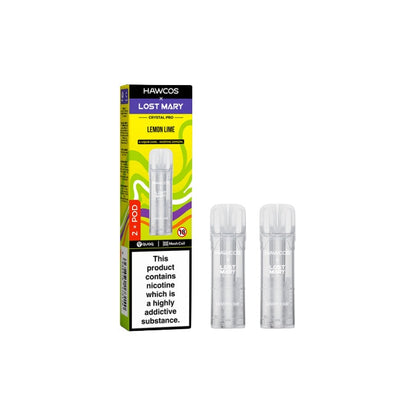 Hawcos x Lost Mary Crystal Pro Prefilled Pod - Flavour: Strawberry Burst