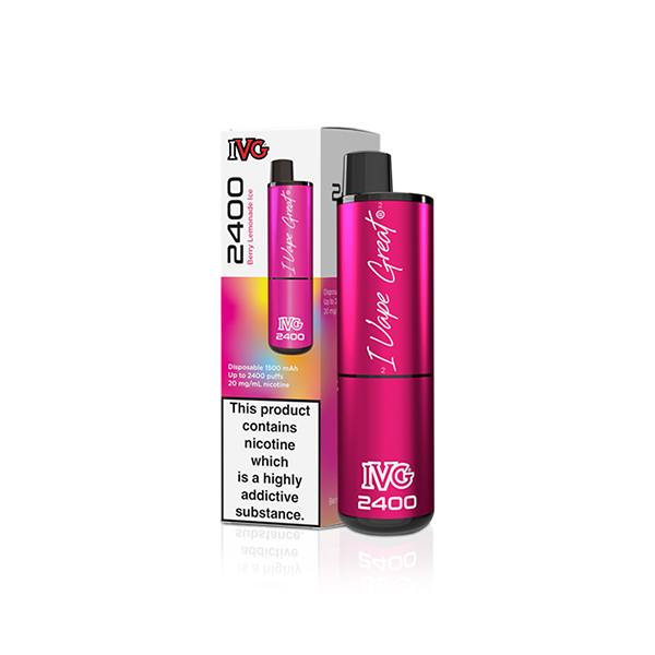 20mg IVG 2400 Disposable Vapes 2400 Puffs - Flavour: Summer Edition