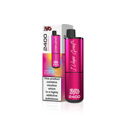 20mg IVG 2400 Disposable Vapes 2400 Puffs - Flavour: Fizzy Cherry