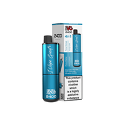 20mg I VG 2400 Disposable Vapes 2400 Puffs - 4 in 1 Multi-Edition - Flavour: Blue Edition