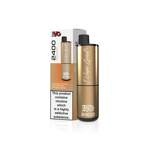 20mg IVG 2400 Disposable Vapes 2400 Puffs - Flavour: Exotic Edition