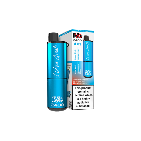 20mg I VG 2400 Disposable Vapes 2400 Puffs - 4 in 1 Multi-Edition - Flavour: Purple Edition
