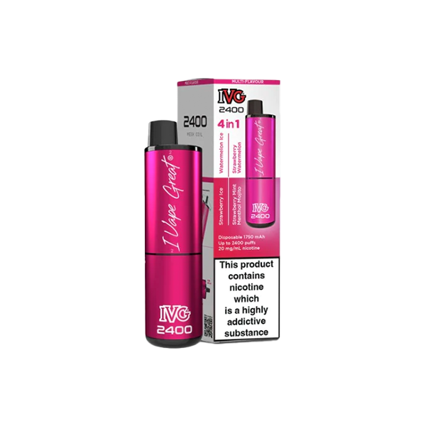 20mg I VG 2400 Disposable Vapes 2400 Puffs - 4 in 1 Multi-Edition - Flavour: Special Edition
