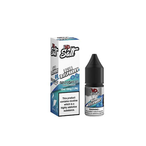 New! I VG Salt 20mg 10ml Nic Salt (50VG/50PG) - Flavour: Strawberry Raspberry Bubblegum