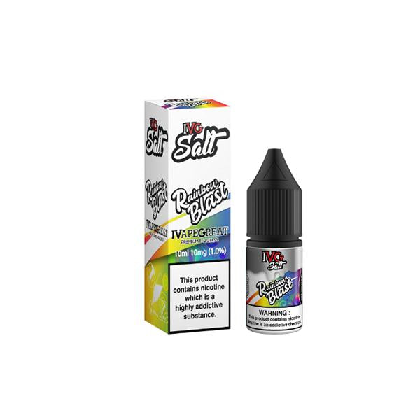 New! I VG Salt 20mg 10ml Nic Salt (50VG/50PG) - Flavour: Strawberry Raspberry Bubblegum