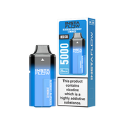 20mg Instaflow 5000 Disposable Rechargeable Vape Kit 5000 Puffs - Flavour: Blueberry Fusion