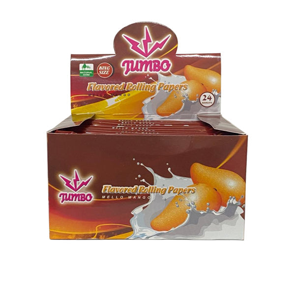 24 Jumbo Flavoured King Size Rolling Papers - Flavour: Watermelon