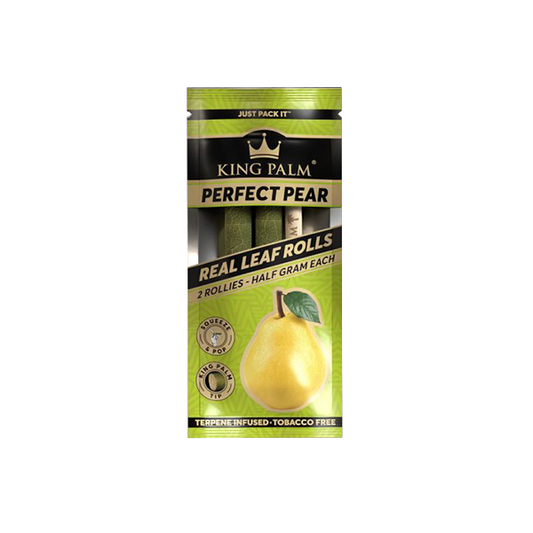 2 King Palm 0.5g Flavoured Wrap Rollies - Flavour: Cherry Charm