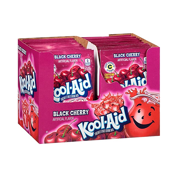 USA Kool-Aid Unsweetened Drink Mix - 48 Packets - Flavour: Lemonade