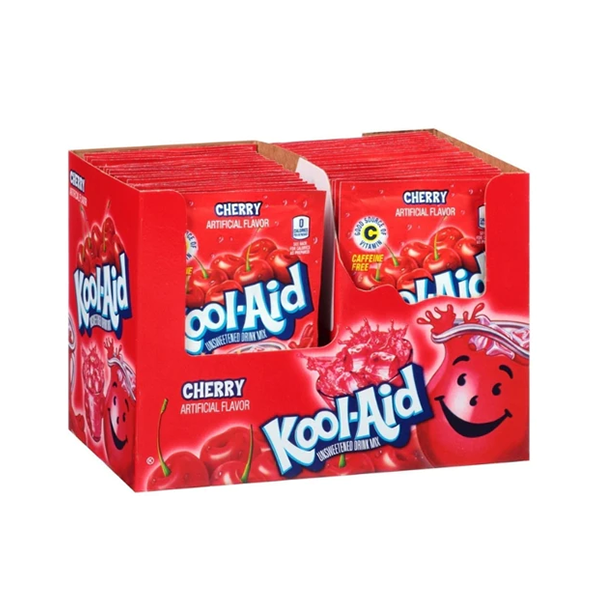 USA Kool-Aid Unsweetened Drink Mix - 48 Packets - Flavour: Lemonade