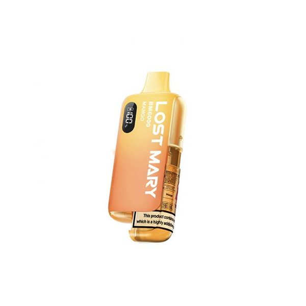 20mg Lost Mary BM6000 Disposable Rechargeable Vape Kit 6000 Puffs - Flavour: Strawberry Watermelon