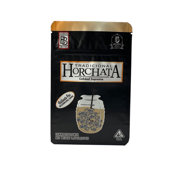 Printed Mylar Zip Bag 3.5g Large - Amount: x50 & Design: Tradicional Horchata