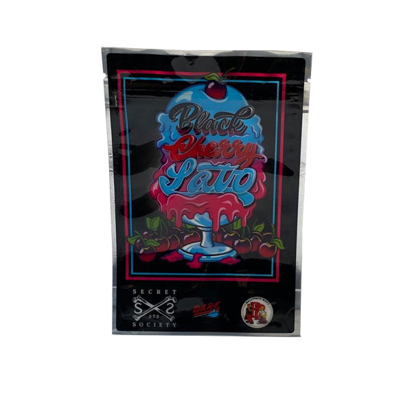 Printed Mylar Zip Bag 3.5g Large - Amount: x50 & Design: Peanut Butter Breath