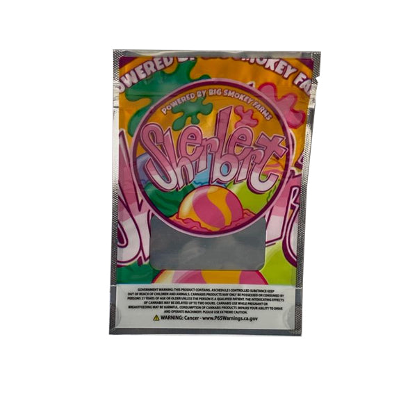 Printed Mylar Zip Bag 3.5g Large - Amount: x50 & Design: Runtz S.T