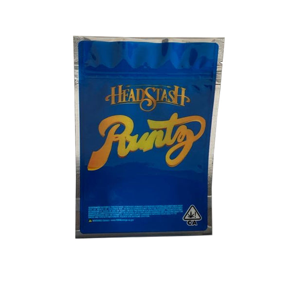 Printed Mylar Zip Bag 3.5g Large - Amount: x50 & Design: Peanut Butter Breath