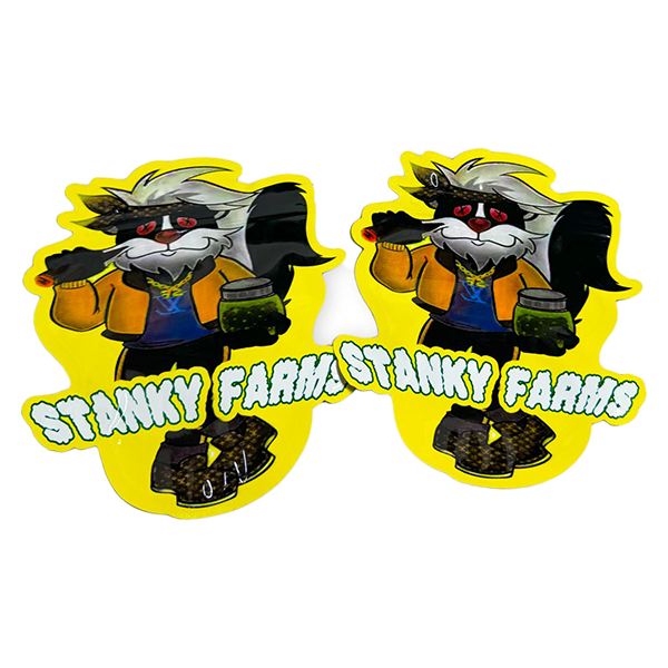 Mylar Printed Zip Bag 3.5g Large - Amount: x50 & Design: Banana