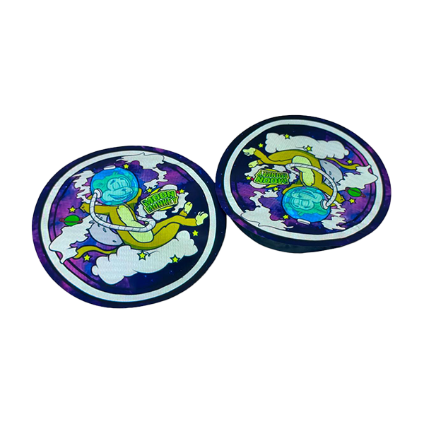 Mylar Printed Zip Bag 3.5g Large - Amount: x50 & Design: Moon Monkey