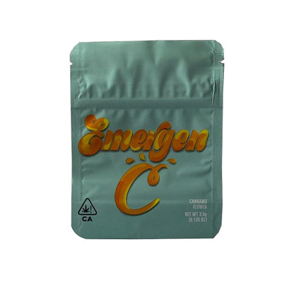 Printed Mylar Zip Bag 3.5g Standard - Amount: x50 & Design: Pomelo