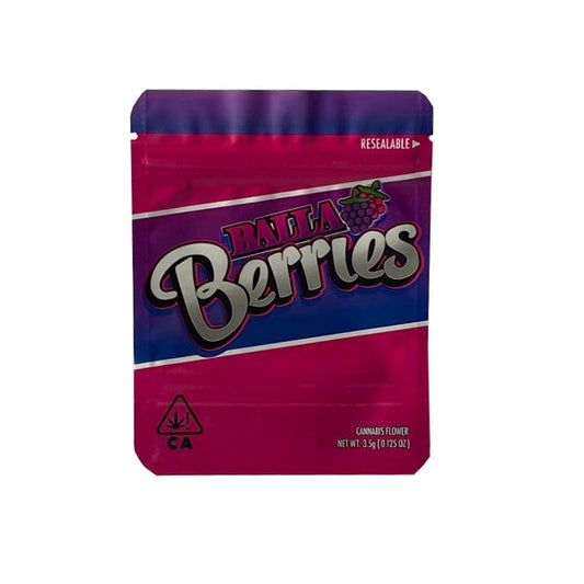 Printed Mylar Zip Bag 3.5g Standard - Amount: x50 & Design: Tiramisu