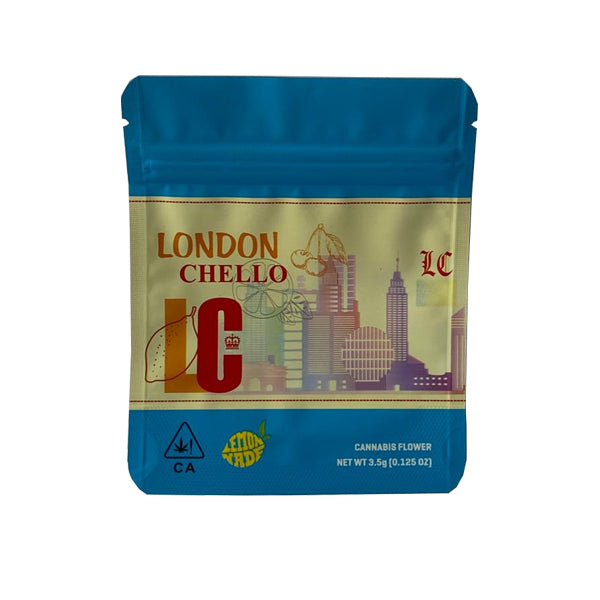 Printed Mylar Zip Bag 3.5g Standard - Amount: x1 & Design: Blue Sherbet