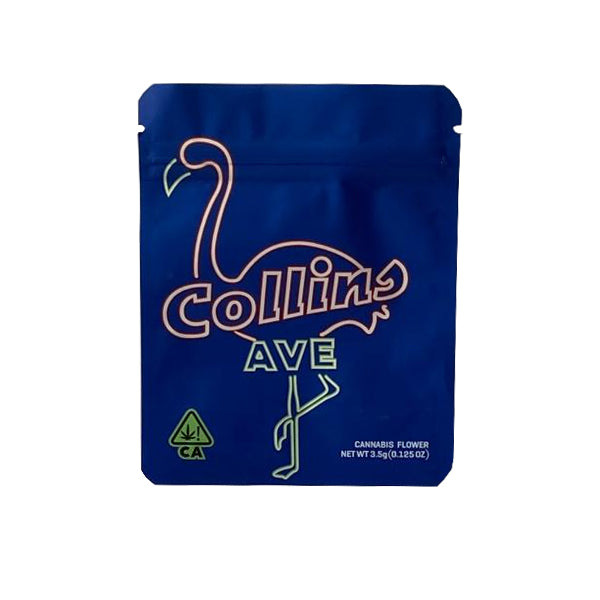 Printed Mylar Zip Bag 3.5g Standard - Amount: x50 & Design: Honey Bun