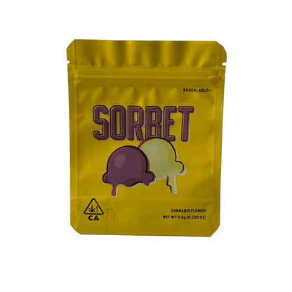 Printed Mylar Zip Bag 3.5g Standard - Amount: x50 & Design: Blanco