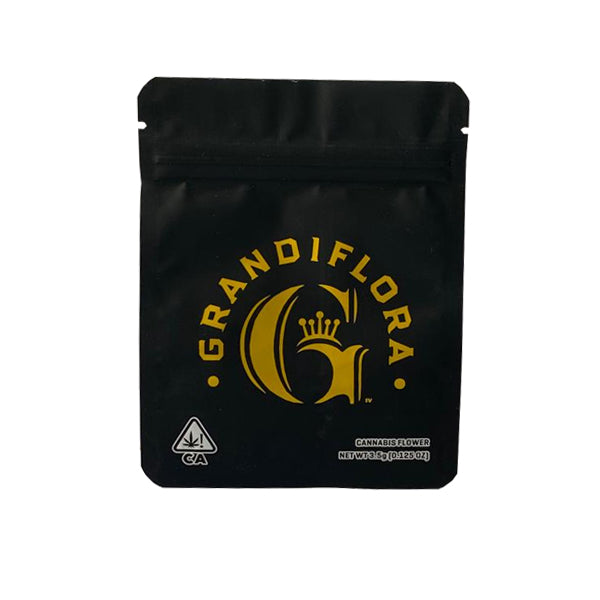 Printed Mylar Zip Bag 3.5g Standard - Amount: x50 & Design: Honey Bun