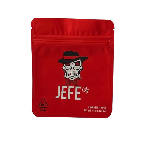 Printed Mylar Zip Bag 3.5g Standard - Amount: x50 & Design: Pan Cake