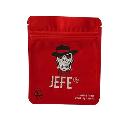 Printed Mylar Zip Bag 3.5g Standard - Amount: x50 & Design: Pan Cake